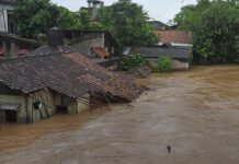 160 KK Terdampak Banjir di Desa Rancasanggal Kabupaten Serang, Berpotensi Makin Parah