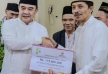 Kecamatan Solear Dapat Bantuan hingga Rp139 Juta dari Pemkab Tangerang dan Baznas