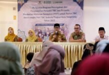 Perkuat Program Eliminasi TBC, Maryono Serahkan Pemberian Makanan Tambahan