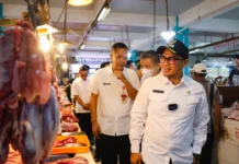 Pilar Sidak Pasar di Tangsel, Harga Stabil dan Pasokan Aman Jelang Lebaran