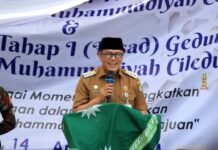 Maryono Hadiri Halal Bihalal dan Peresmian Tahap 1 Perguruan Muhammadiyah Ciledug