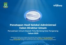 Hasil Seleksi Administrasi Calon Direktur Umum Perumda Tirta Benteng Diumumkan