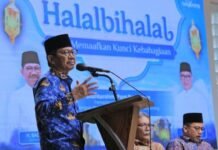 Halalbihalal Bersama PWRI, Sachrudin Ajak Pensiunan Tetap Berkontribusi untuk Kota