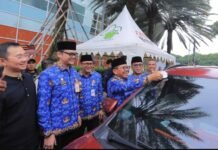Pemkot Jalin Kerja Sama dengan Tangcity Mall, Kendaraan Lolos Uji Emisi Dapat Parkir Khusus
