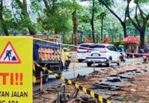 15 Ruas Jalan Diperbaiki, Pemkot Tangerang Imbau Pengendara Waspadai Kemacetan