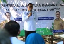 Cegah Stunting dan Tingkatkan Kualitas Gizi, Pemkot Tangerang Salurkan Pangan Segar