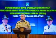 Pembangunan Proyek PSEL Tangsel Telan Rp2,65 Triliun Tak Sentuh APBD