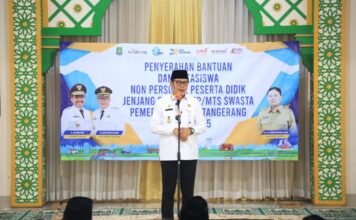 Dorong Program Gampang Sekolah, Pemkot Tangerang Salurkan Dana Beasiswa ke 146 Sekolah Swasta