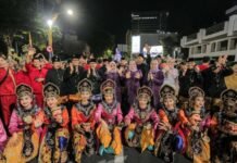 Silat Bhe Si/Beksi, Barongsai dan Tari Topeng Kota Tangerang Tampil Memukau di Penutupan Munas VII APEKSI