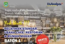 Disbudpar Kota Tangerang Gelar Pelatihan Gratis Peningkatan Kualitas Cafe dan Rumah Makan