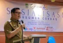 Buka Sosialisai Konsumen Cerdas, Maryono: Kunci Perdagangan Berkualitas
