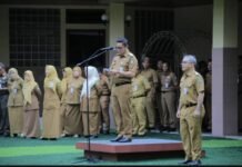 Pimpin Apel Pagi, Maryono Ingatkan Pejabat Pemkot Tangerang Soal Disiplin