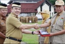 Jelang Idul Adha 1446 H, Sekda Kab. Tangerang Lepas 100 Petugas Pemeriksa Kesehatan Hewan Kurban