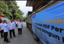 Pemkot Tangerang Lakukan Pengiriman Perdana secara Komersial 32 ton Refuse Derived Fuel (RDF)