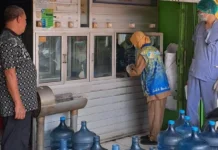 Perketat Pengawasan Depot Air minum, Pemkot Tangerang Inspeksi dan Pengambilan Sampel