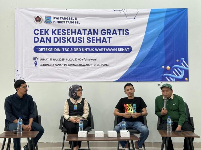 CEK KESEHATAN GRATIS WARTAWAN DAN MASYARAKAT