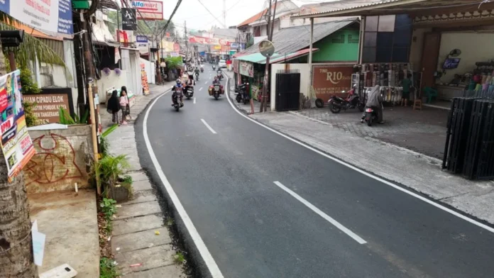 Pemkot Tangsel Genjot Perbaikan Jalan KH. Wahid Hasyim Pondok Aren