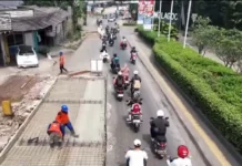 Pemkot Tangsel Gerak Cepat Perbaiki Jalan Rusak di Lingkar Selatan Setu
