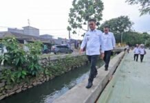 Sachrudin Tinjau Langsung Progres Pembangunan Infrastruktur Jalan dan Jembatan di Kawasan Irigasi Sipon