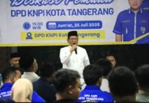 Hadiri Tasyakuran HUT ke-52 KNPI Kota Tangerang, Sekda Kota Tangerang: Pemuda Pilar Kemajuan