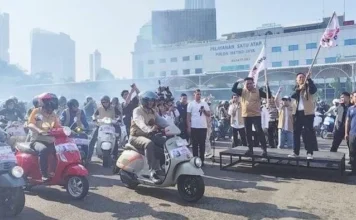 2.000 Bikers Padati Acara Bhayangkara Scooter Days Hari Ini