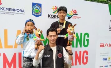 Skateboard Banten Sabet Emas dan Perak di FORNAS VIII NTB 2025