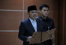 27 Kepala Sekolah, 30 Pejabat Fungsional dan 9 Pejabat Struktural Dilantik Wali Kota Tangerang