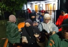 Sigap Hadapi Cuaca Ekstrem, Petugas Gabungan Kota Tangerang Tanggulangi Pohon Tumbang hingga Banjir