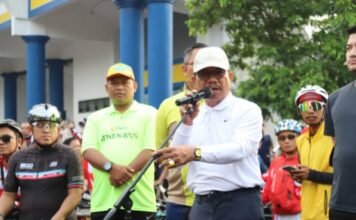 Ribuan Pesepeda Ramaikan Gowes Kemerdekaan Kota Tangerang