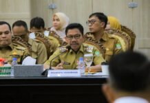 Hadiri Rakor Infrastruktur, Sachrudin Usulkan Pembangunan Fly Over hingga Normalisasi Sungai