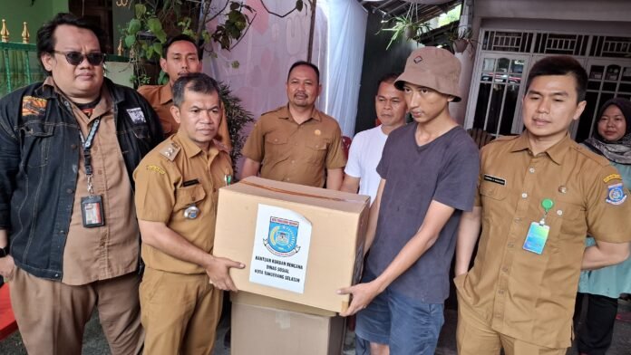 Pemkot Tangsel Kembali Salurkan Bantuan untuk Warga Terdampak Ledakan di Pamulang