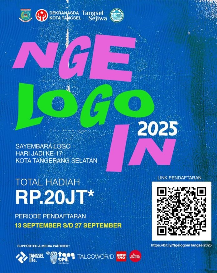 Yuk Ikutan! Tangsel Gelar Sayembara Desain Logo HUT ke-17, Total Hadiah Rp20 Juta