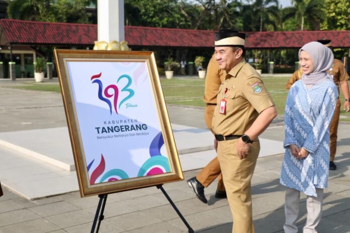 Logo HUT ke-393 Kabupaten Tangerang, Simbol Identitas dan Kebersamaan Warga