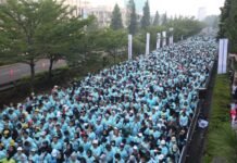 Lebih dari 5.000 Peserta Ikut Herbalife Run 2025, Terbesar Sepanjang Sejarah