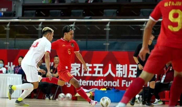 futsal.jpg Timnas Futsal Indonesia Sukses Menang 5-0 Atas Myanmar di CFA International