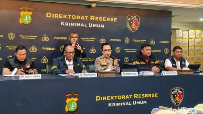 Ribuan Orang Ditangkap di Wilayah Titik-titik Demo Anarkis Jakarta 25-31 Agustus