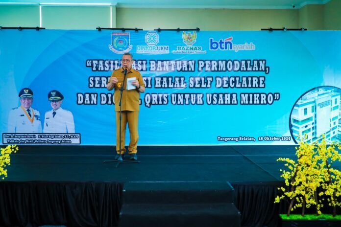 Pemkot Tangsel Fasilitasi UMKM Lokal dengan Bantuan Modal dan Sertifikasi Halal