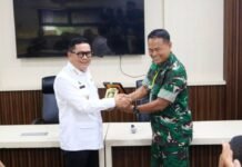 Diterima Wakil Wali Kota, 28 Pasis Seskoad Kuliak Kerja Lapangan ke Pemkot Tangerang