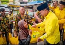 Rangkaian Kegiatan Sosial di Lakukan pada HUT Partai Golkar ke 61