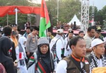 Polisi Kerahkan 1.722 Personel Kawal Aksi Bela Palestina di Monas Polisi Kerahkan 1.722 Personel Kawal Aksi Bela Palestina di Monas