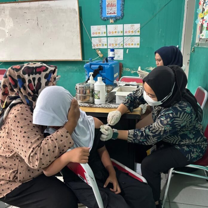 Pemkot Tangsel Imbau Orang Tua Lengkapi Imunisasi Anak untuk Cegah Campak Rubella