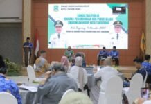 Buka Konsultasi Publik RPPLH, Sachrudin Berharap Pembangunan Tidak Hanya Mengejar Pertumbuhan Ekonomi