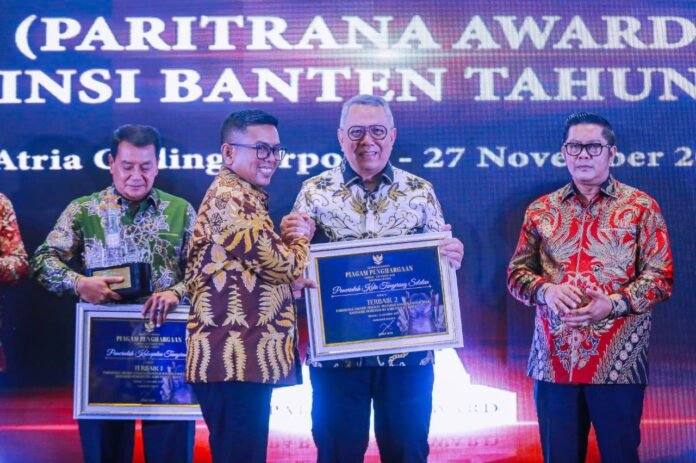 Tangsel Borong Penghargaan Paritrana Award 2025, Bukti Serius Lindungi Tenaga Kerja