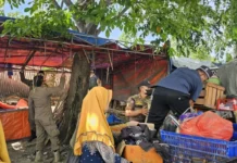 Urai Kemacetan, Pemkab Tangerang Bersihkan Bahu Jalan Balaraja dari Lapak Liar Urai Kemacetan, Pemkab Tangerang Bersihkan Bahu Jalan Balaraja dari Lapak Liar