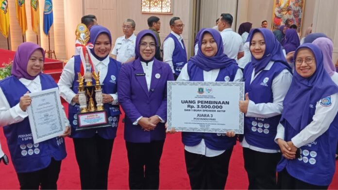 Posyandu Pari Pamulang Timur Naik Podium Juara 3 Se-Provinsi Banten