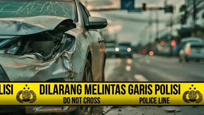 Lalin Tol Janger Pagi Ini Padat dari Bitung hingga Kunciran Imbas Kecelakaan Mobil Truk