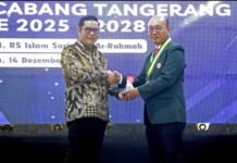 Hadiri Pelantikan IDI, Maryono Dorong Penguatan Kolaborasi Peningkatan Kesehatan Masyarakat