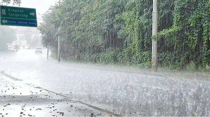 hujan Sejumlah Wilayah Banten Berpotensi Diguyur Hujan Lebat Hingga 3 Januari 2026