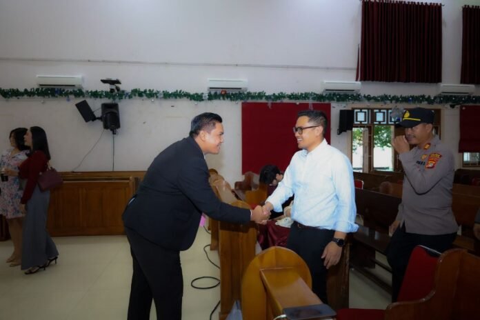 Turun Langsung ke Gereja, Pilar Jamin Ibadah Natal di Tangsel Berjalan Khidmat