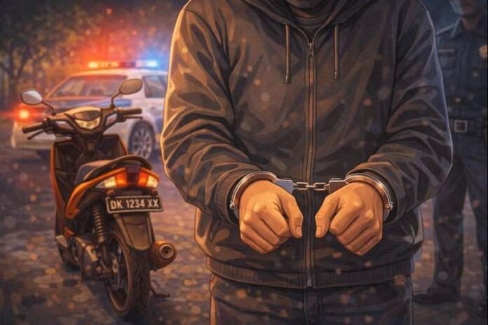 Modus Pinjam Motor, Pria di Serang Tega Gadaikan Kendaraan Teman Rp 1 Juta